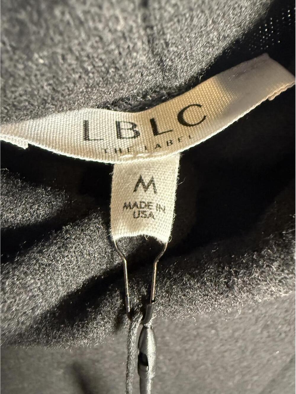NWT LBLC the Label Mimi Cozy Turtleneck Black Size Medium - Picture 4 of 6